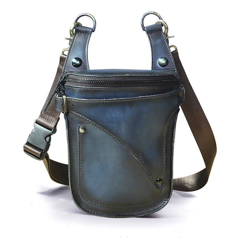 8 Tums Läderlår Fanny Pack